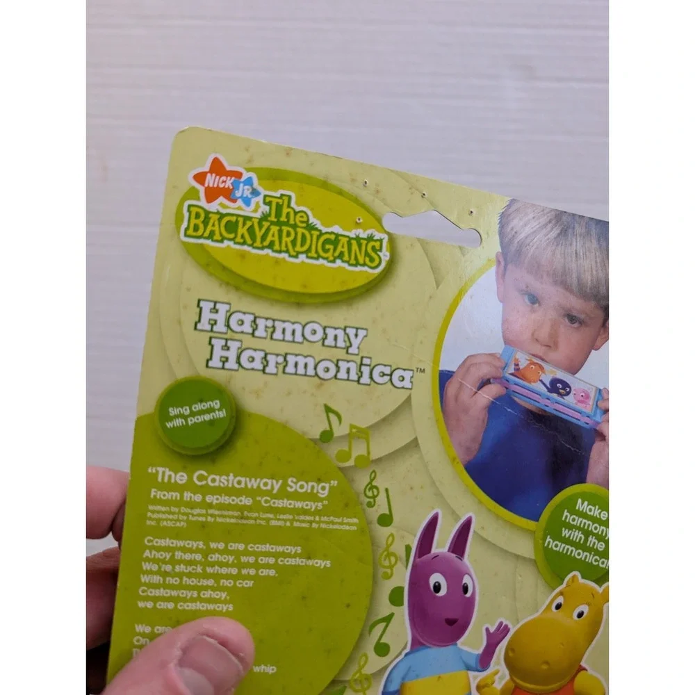 Backyardigans Toy Instruments Harmony Harmonica Wonder‎ Whistle Nickelodeon 2007